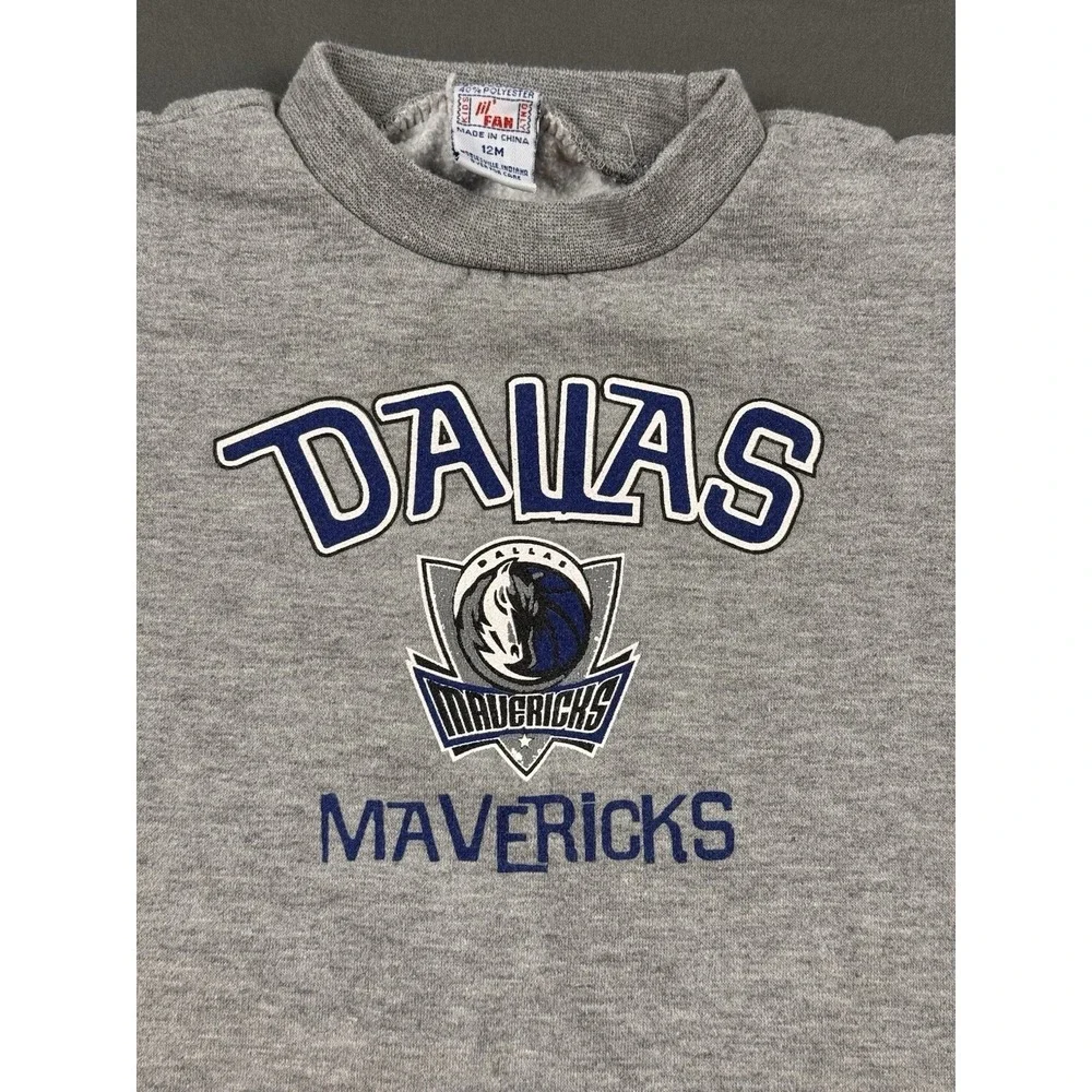 Dallas Mavericks Baby 12 Month Outfit Romper Sweatshirt One-Piece NBA Basketball